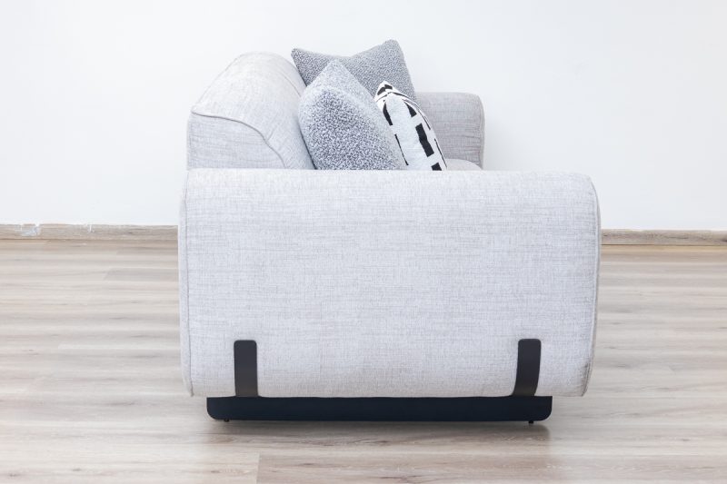 georjio 7 seater fabric sofa (3+2+1+1) + 2 ottomans