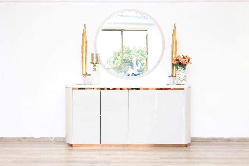 riga buffet cabinet + mirror