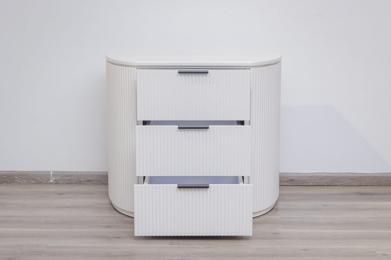 andora king package - king bed + 2 nightstands + dresser mirror