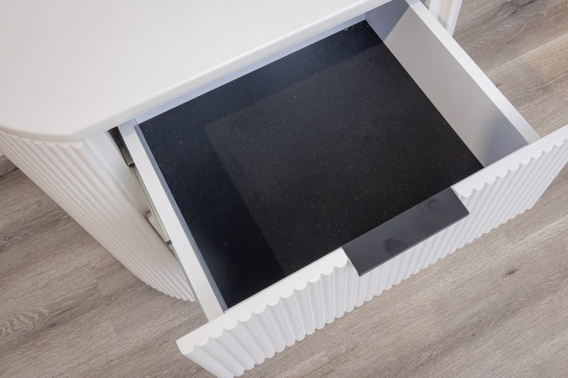 andora king bed + 2 nightstands