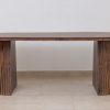 gemini dining table + 6 brinkley chairs