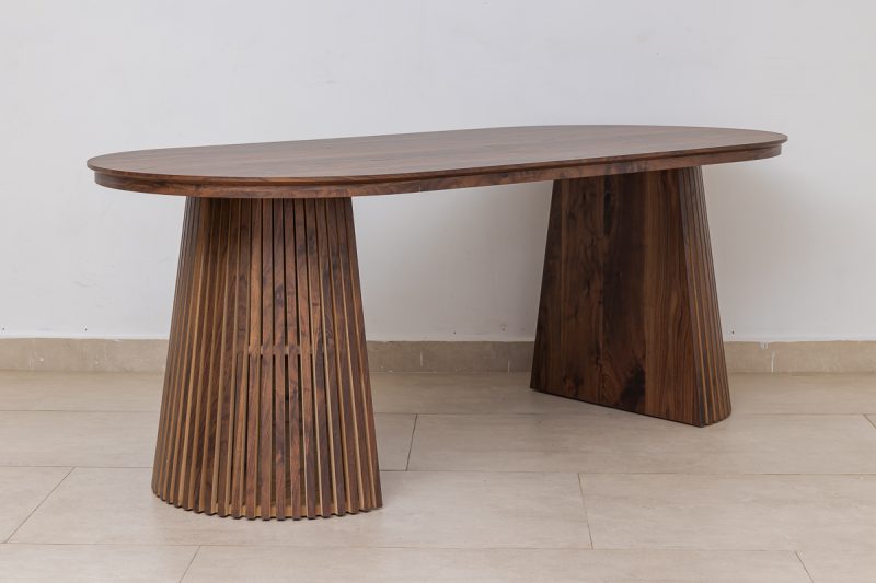 gemini dining table + 6 brinkley chairs