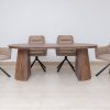 gemini dining table + 6 brinkley chairs