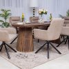 gemini dining table + 6 brinkley chairs