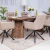 gemini dining table + 6 brinkley chairs