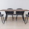 wayne dining table + 6 marisol chairs