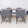 wayne dining table + 6 marisol chairs