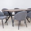 wayne dining table + 6 marisol chairs