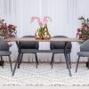 wayne dining table + 6 marisol chairs