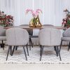 wayne dining table + 6 marisol chairs