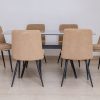 dana dinning table + 6 cardiff chairs