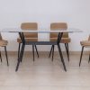 dana dinning table + 6 cardiff chairs