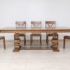 achilles dining table + 8 chairs