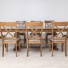 achilles dining table + 8 chairs