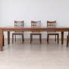 bayan dining table + 8 chairs