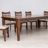 bayan dining table + 8 chairs