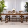 achilles dining table + 8 chairs