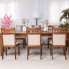 bayan dining table + 8 chairs