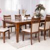 bayan dining table + 8 chairs