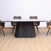 mosco dining table + 6 prata chairs