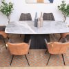 mosco dining table + 6 prata chairs