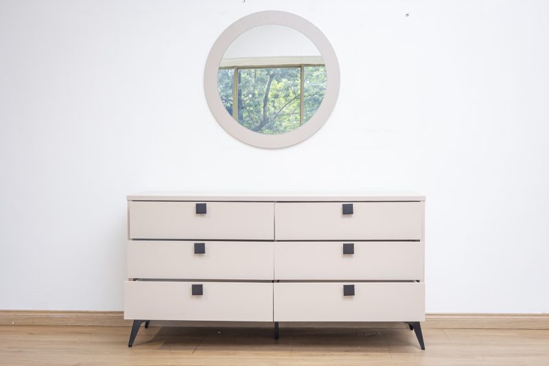 tudor dresser mirror