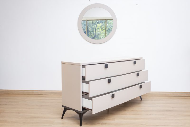 tudor dresser mirror