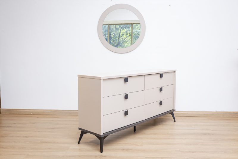 tudor dresser mirror