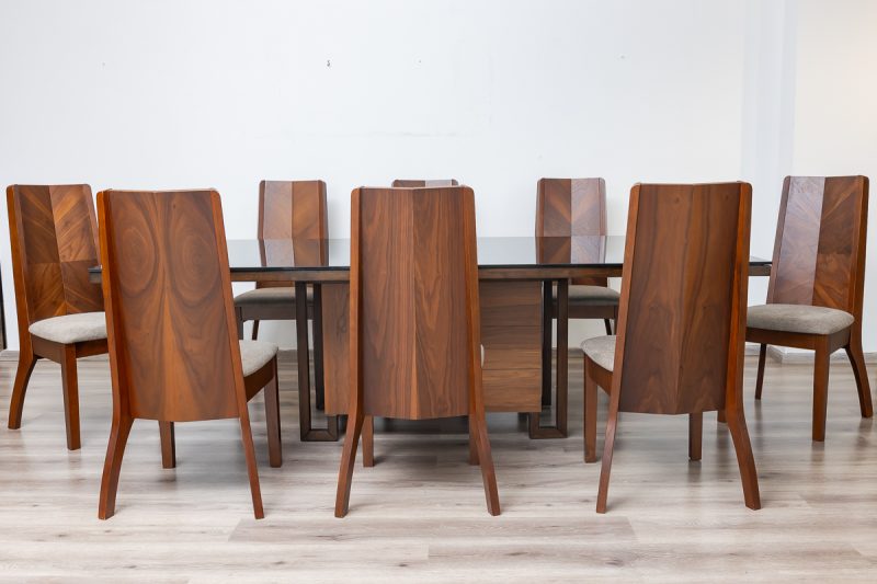alice dining table + 8 chairs