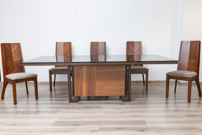 alice dining table + 8 chairs