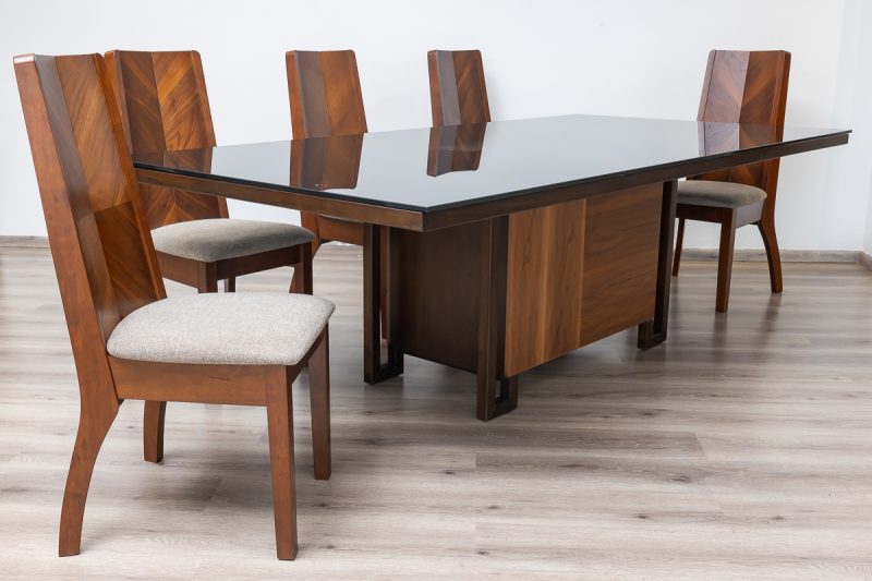 alice dining table + 8 chairs