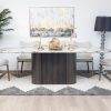 imperial dining table + 8 manhattan chairs