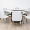 imperial dining table + 6 chairs