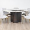 imperial dining table + 6 chairs