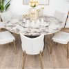 imperial dining table + 6 chairs