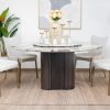 imperial dining table + 6 chairs