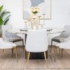 imperial dining table + 6 chairs