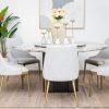 imperial dining table + 6 chairs