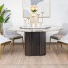 imperial dining table + 6 chairs