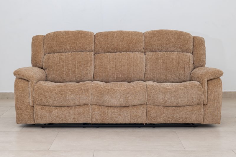 flora 7 seater fabric recliner sofa (3+2+1+1)