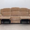 flora 7 seater fabric recliner sofa (3+2+1+1)