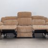 flora 7 seater fabric recliner sofa (3+2+1+1)