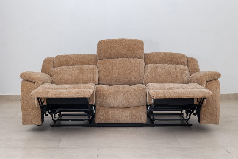 flora 7 seater fabric recliner sofa (3+2+1+1)