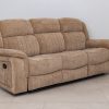 flora 7 seater fabric recliner sofa (3+2+1+1)