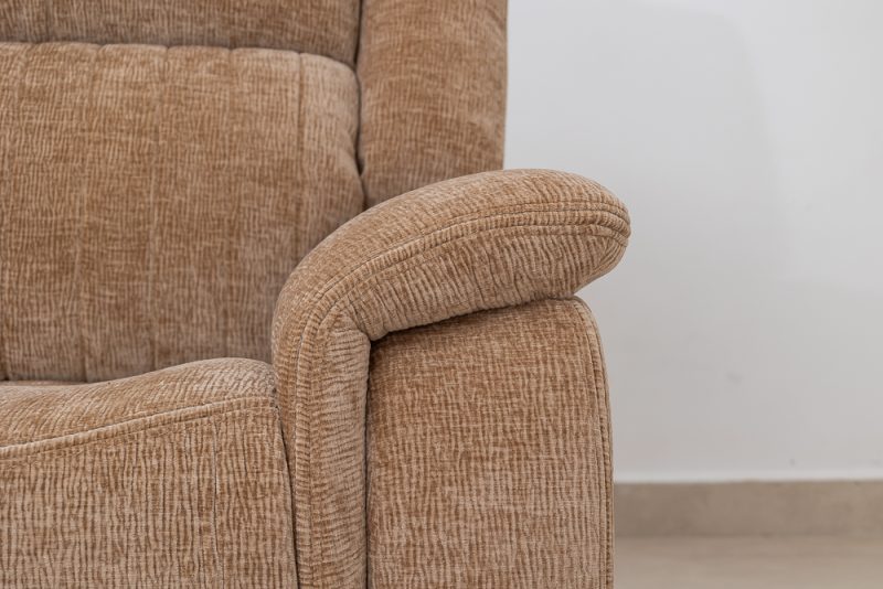 flora 7 seater fabric recliner sofa (3+2+1+1)