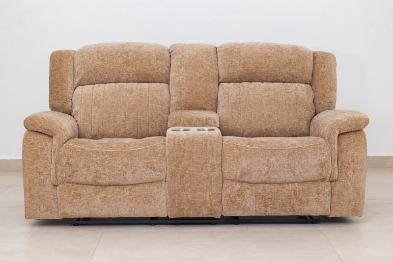 flora 7 seater fabric recliner sofa (3+2+1+1)