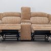 flora 7 seater fabric recliner sofa (3+2+1+1)