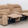 flora 7 seater fabric recliner sofa (3+2+1+1)