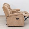 flora 7 seater fabric recliner sofa (3+2+1+1)