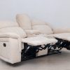 flora 7 seater fabric recliner sofa (3+2+1+1)